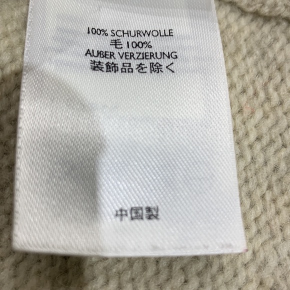 Like NEW VTG 90’ Eddie Bauer Lambswool Knit Embroidered Turtleneck - Picture 9 of 10